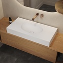 Ara Corian® Single Countertop Washbasin