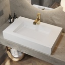 Aquila Corian® Single Countertop Washbasin