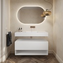 Athena Classic - Meuble de salle de bain | 1 tiroir - 1 niche