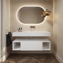 Apollo Classic - Mueble de baño independiente | 1 cajón - 2 nichos